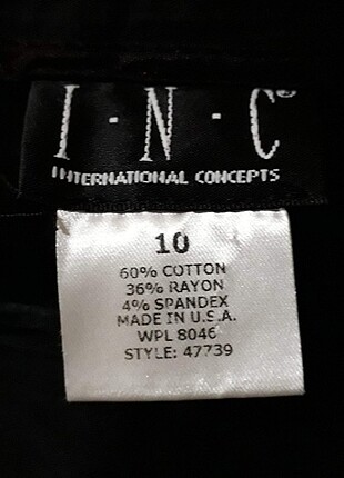 Inc International Concepts Orijinal pantolon