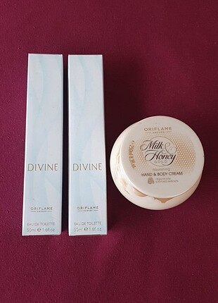 Divine edp ve ballı krem