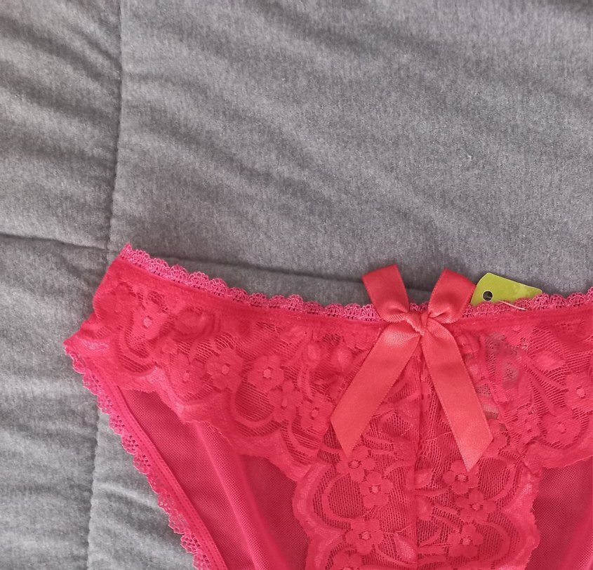 Nakışlı Pembe Bohem Midi Kadın İç Çamaşırı - Görsel 3