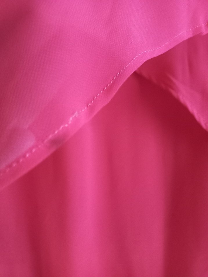 Kolsuz Nar Çiçeği Mini Abiye Elbise - Görsel 2