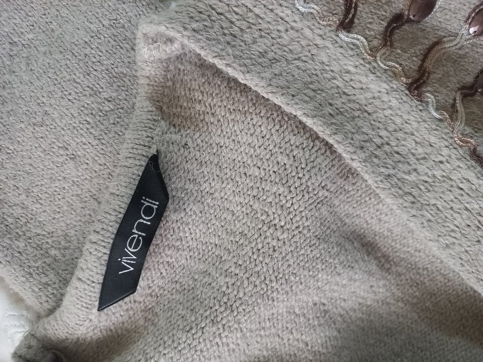 Nakışlı Uzun Nohut Kadın Hırka - Görsel 5