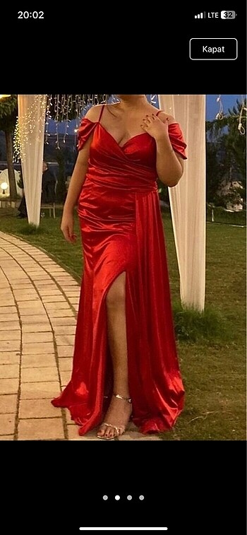Diğer Kırmızı abiye
