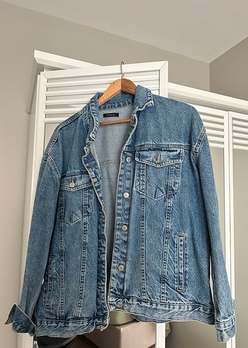 Trendyol & Milla Klasik Mavi Denim Ceket
