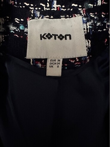Koton Koton tüvit ceket