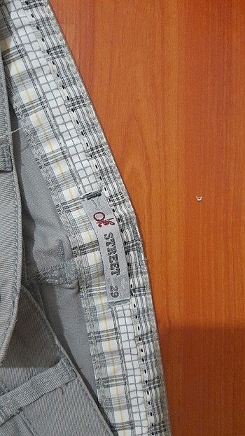 29 Beden gri Renk Gri pantolon