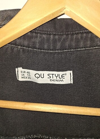 40 Beden QU STYLE KADIN KOT CEKET