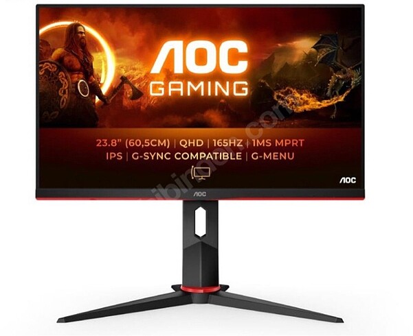 AOC 23.8 inç Q24G2A/BK QHD 165hz 1ms İPS