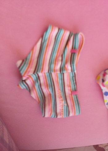 diğer Beden çeşitli Renk Kadın Çok Renkli Bağcıklı Bikini Takımı