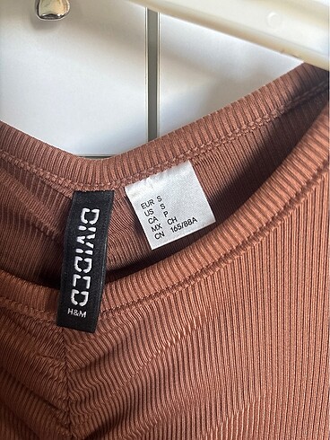 H&M Büzgülü elbise