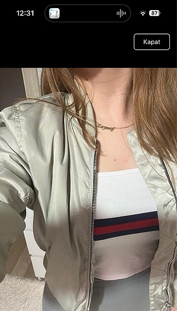 s Beden yeşil Renk PULL&BEAR BOMBER CEKET