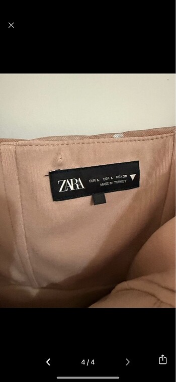 l Beden Zara elbise