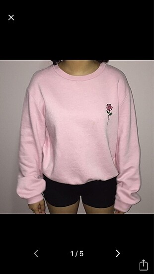 pembe sweatshirt