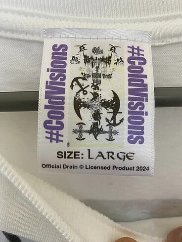 l Beden Bladee 32 Cold Visions Tour T-Shirt