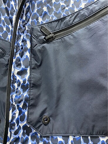 l Beden Moncler Leopard Desenli Su Geçirmez Waterproof Yapmurluk L