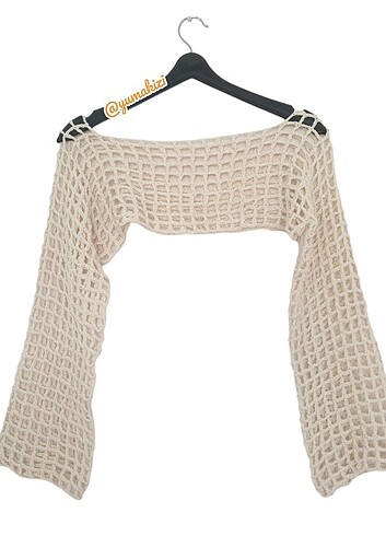 Örgü yazlık file bluz sleeves crochet