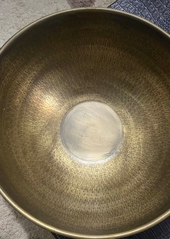 Parlak Altın Renkli Geleneksel Tabak - Görsel 4