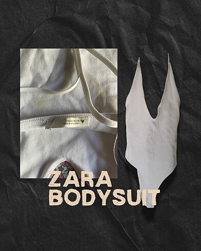 Zara Bodysuit - Çıtçıtlı