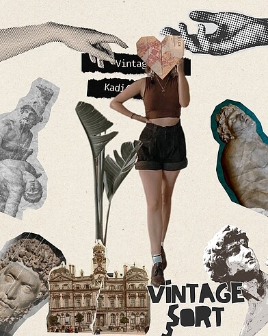 Şort Vintage