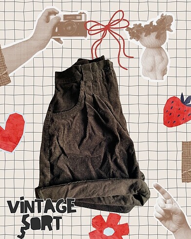 Diğer Şort Vintage