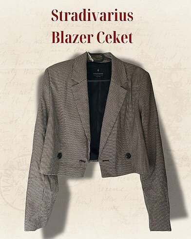 Blazer Ceket