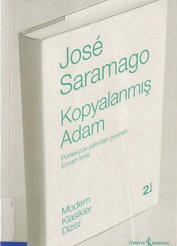 Kopyalanmış Adam - Jose saramago 14x21