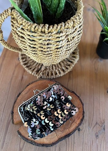 Diğer El yapımı paket işlemeli cüzdan 