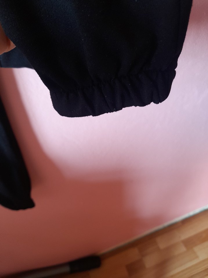 Siyah Kadın Rahat Kesim Eşofman Altı - Görsel 4