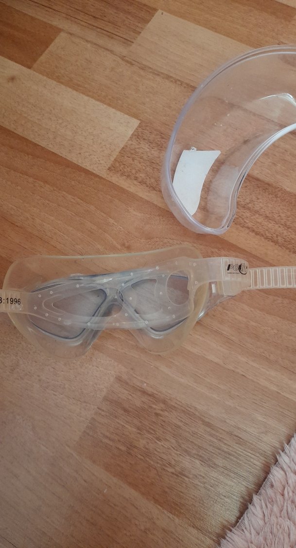 Şeffaf Mavi Yüzücü Gözlüğü - Görsel 2