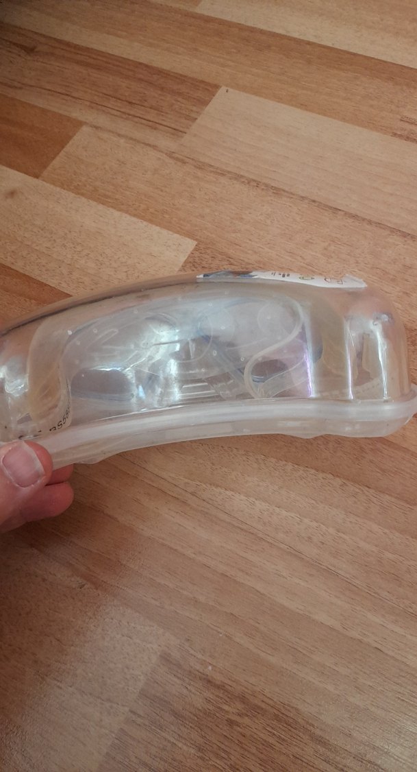 Şeffaf Mavi Yüzücü Gözlüğü - Görsel 3