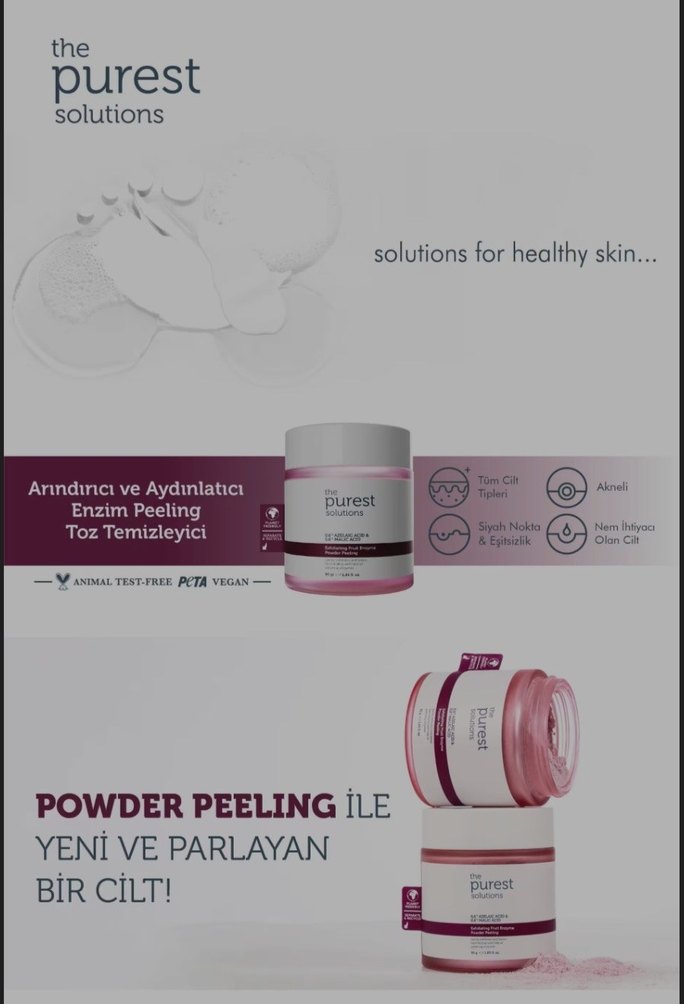 The Purest Solutions Meyve Enzimli Toz Peeling - Görsel 2