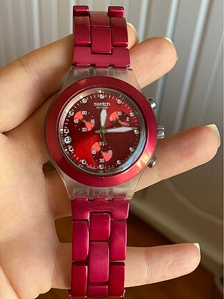 Kırmızı Orijinal Swatch Saat Swatch Saat %20 İndirimli - Gardrops
