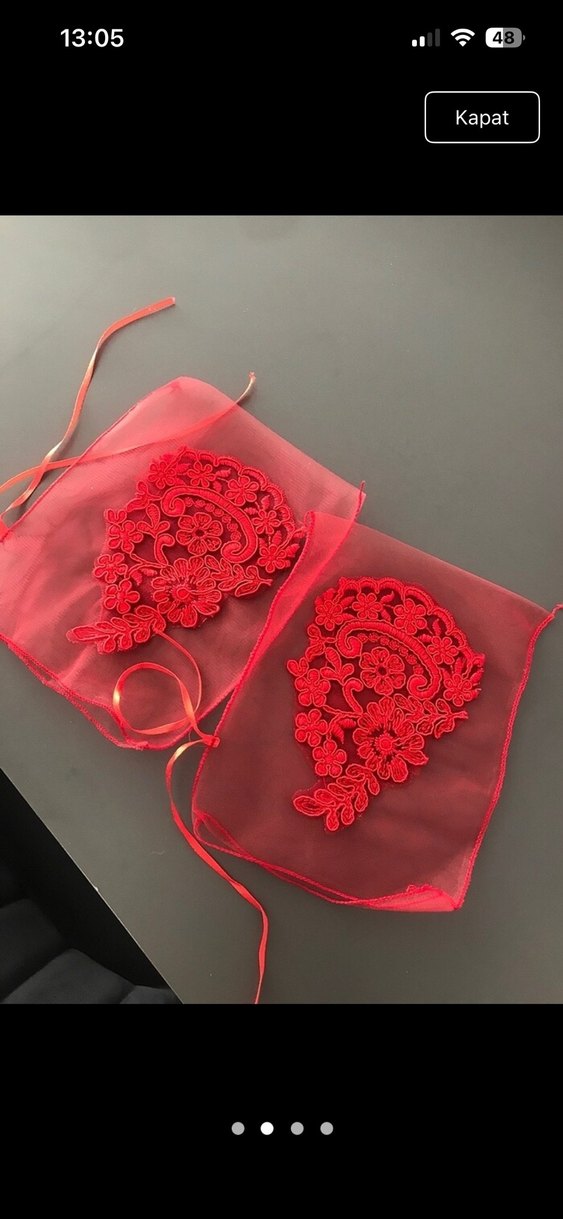 Duvak kuşak eldiven - Görsel 2