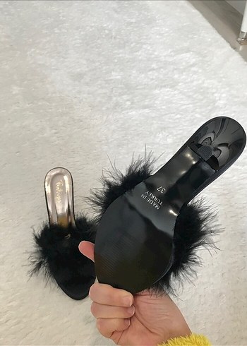 Topuklu Kadın Terlik - Görsel 5