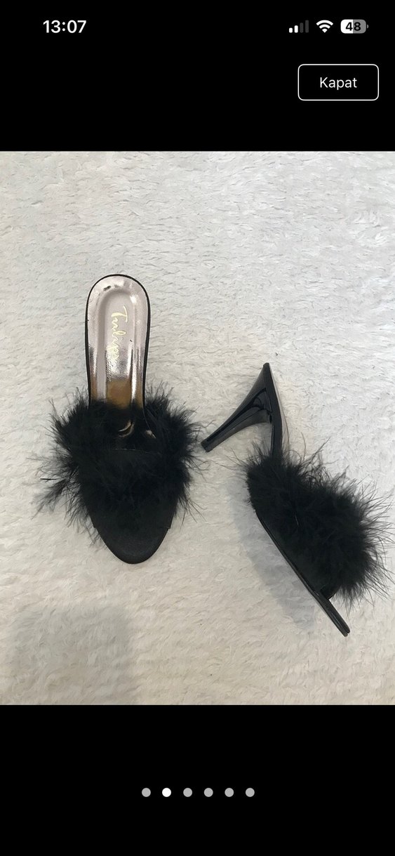 Topuklu Kadın Terlik - Görsel 2