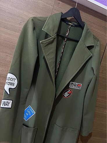 s Beden haki Renk Blazer Ceket Haki