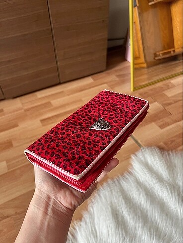 Diğer Kırmızı Leoparlı Cüzdan