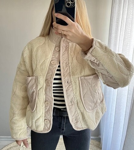 Zara Kapitone peluş ceket