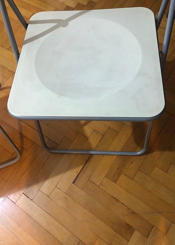 Ikea Beyaz Katlanabilir Yüksek Sandalye