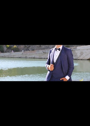 Altınyıldız Klasik Lacivert Damatlık Takım Elbise