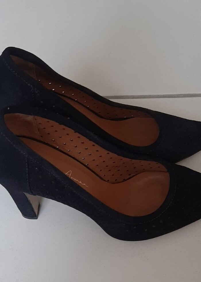 Süet deri ayakkabı  - Görsel 3