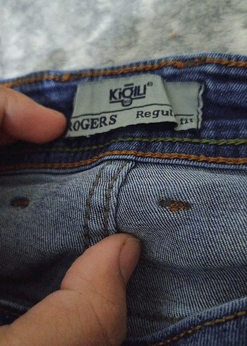 Diğer Kadın Mavi Denim Midi Jean Pantolon