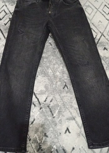 Gri Regular Fit Erkek Kot Pantolon
