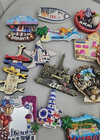 Renkli Seyahat Temalı Magnet Seti - Görsel 3
