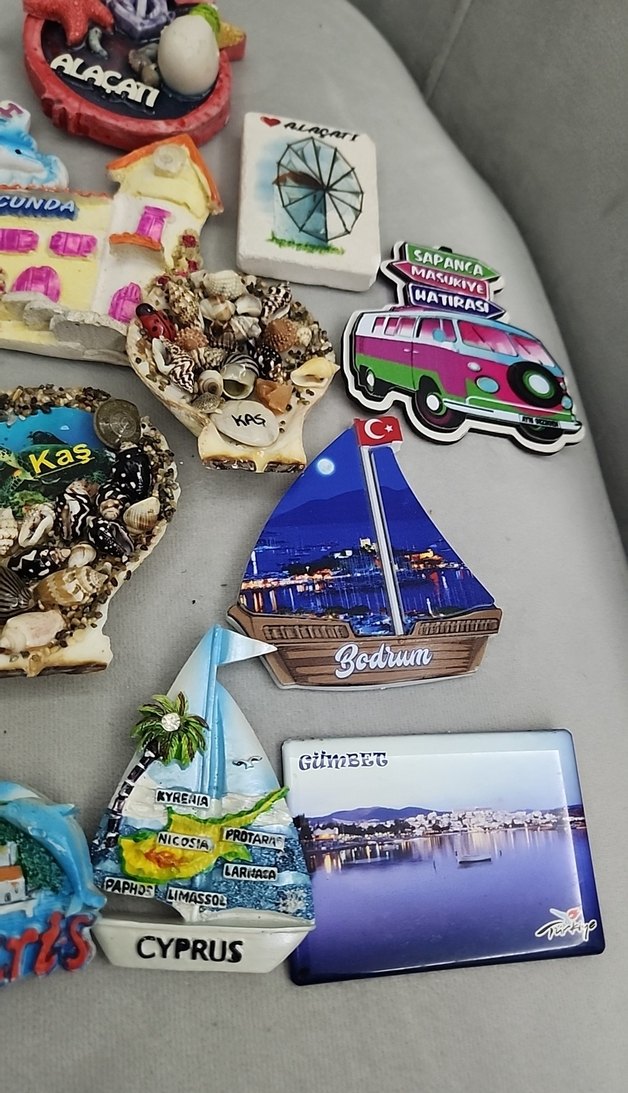Renkli Seyahat Temalı Magnet Seti - Görsel 2