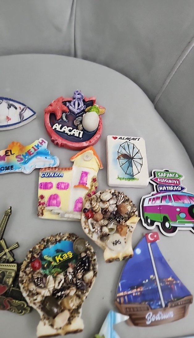 Renkli Seyahat Temalı Magnet Seti - Görsel 4