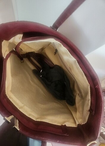 Bordo çanta