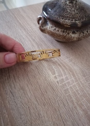 Beden Çelik göz kelepçe bileklik