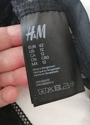m Beden H&M sütyen