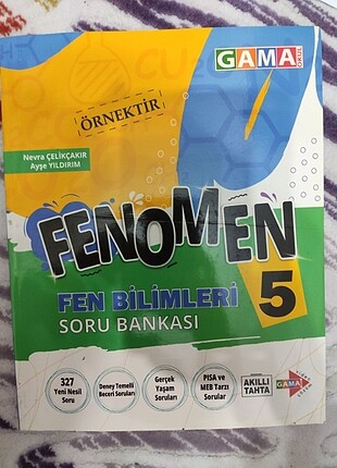 Gama Fenomen 5.sınıf Fen soru bankası