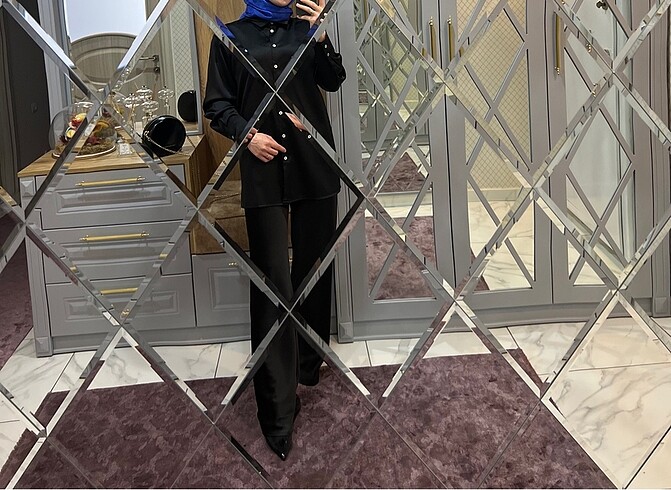 Suud Collection Saten Takım